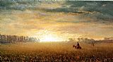 Sunset of the Prairies by Albert Bierstadt